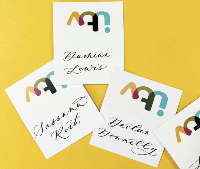 Event calligraphy for ITV